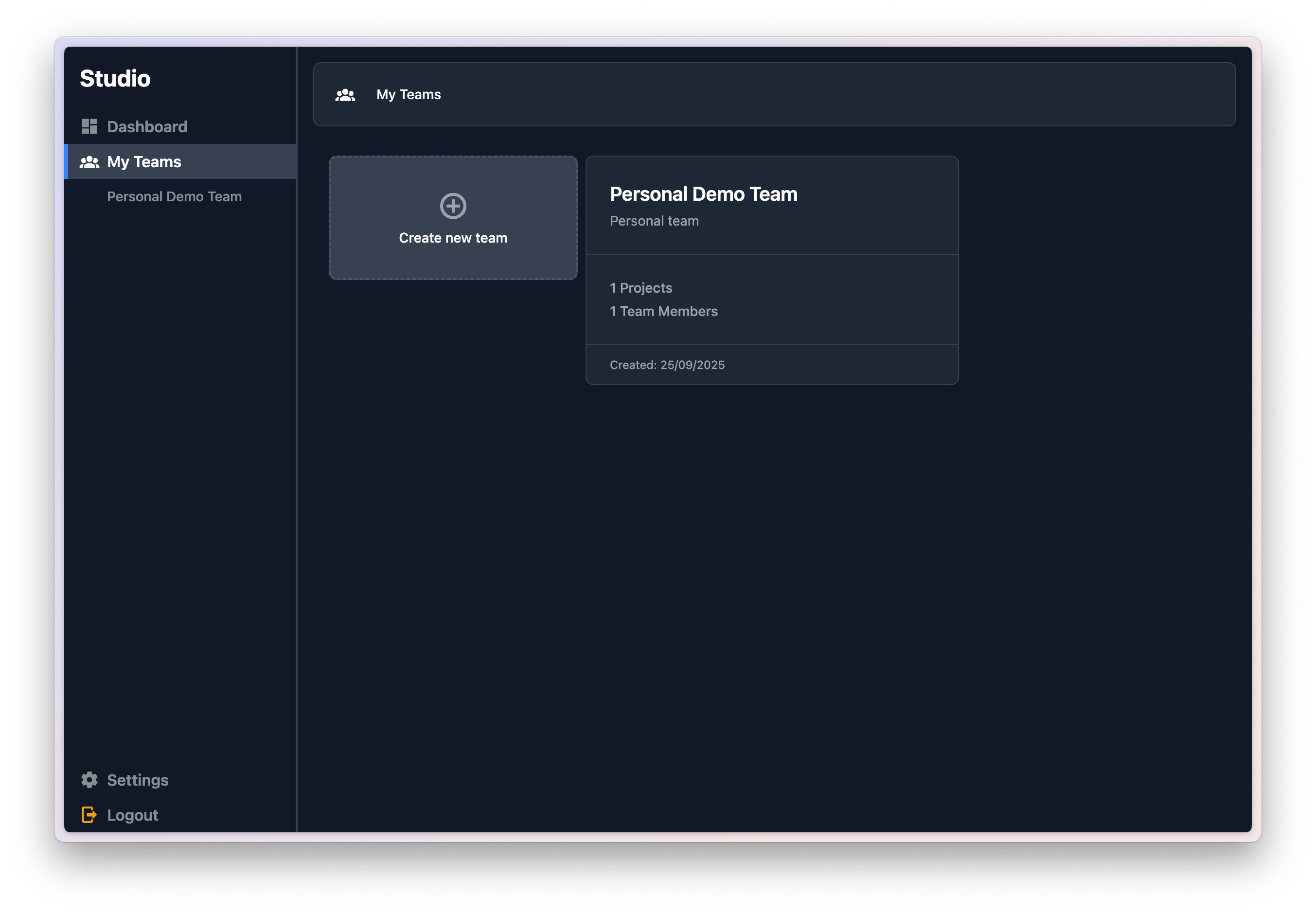 My Teams presents all your teams as tiles on a grid